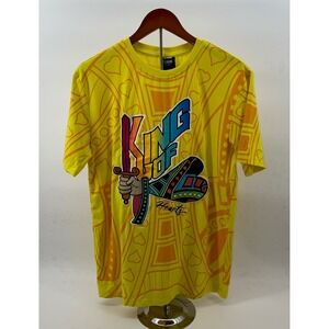 Genuine King of Hearts Bold Shirt SIZE‎ Medium Yellow